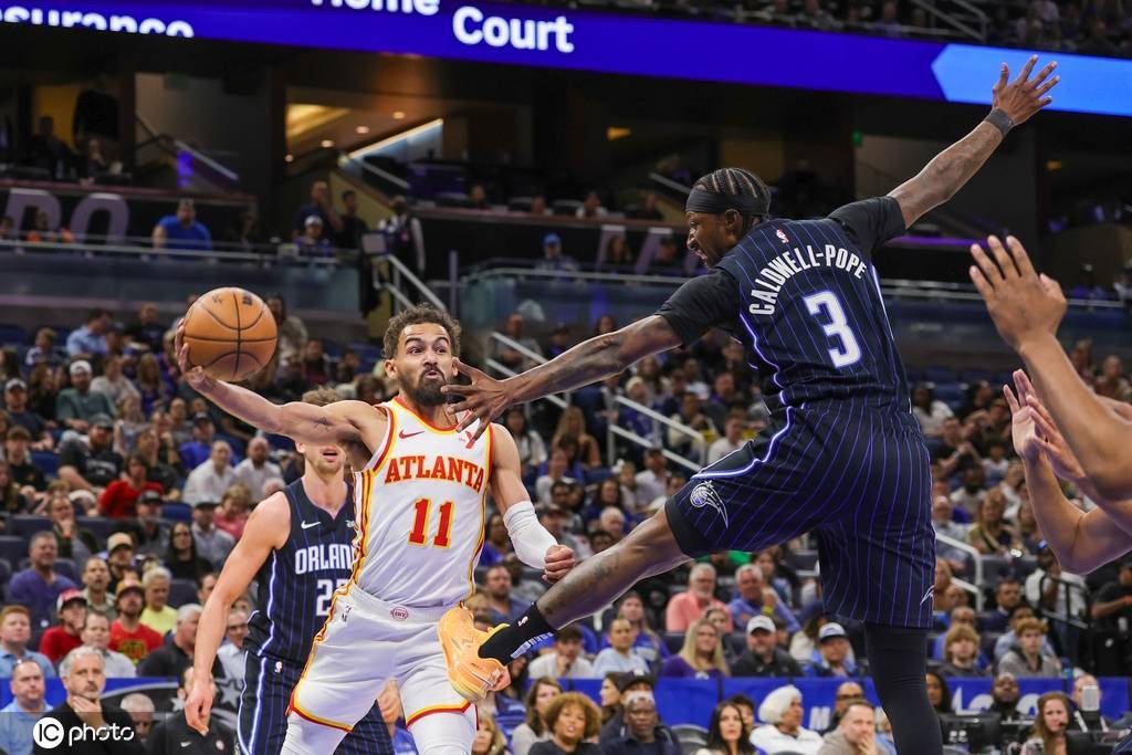 班凯罗33+10吹杨28+10 魔术险胜老鹰收获3连胜